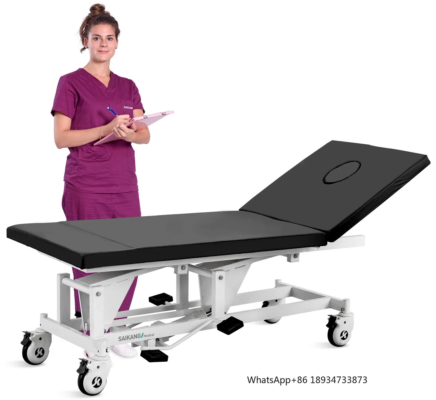 Examination Bed Medical - X14 SAIKANG Hydraulic Medical Exam Table