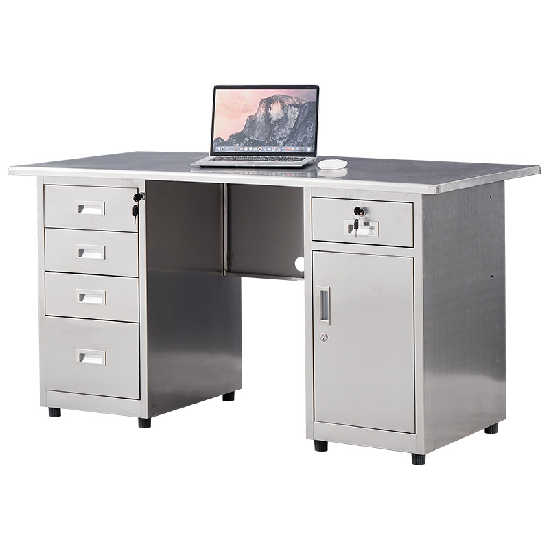 Stainless steel computer desk, - Medical Lab Furniture 리뷰 및 가격