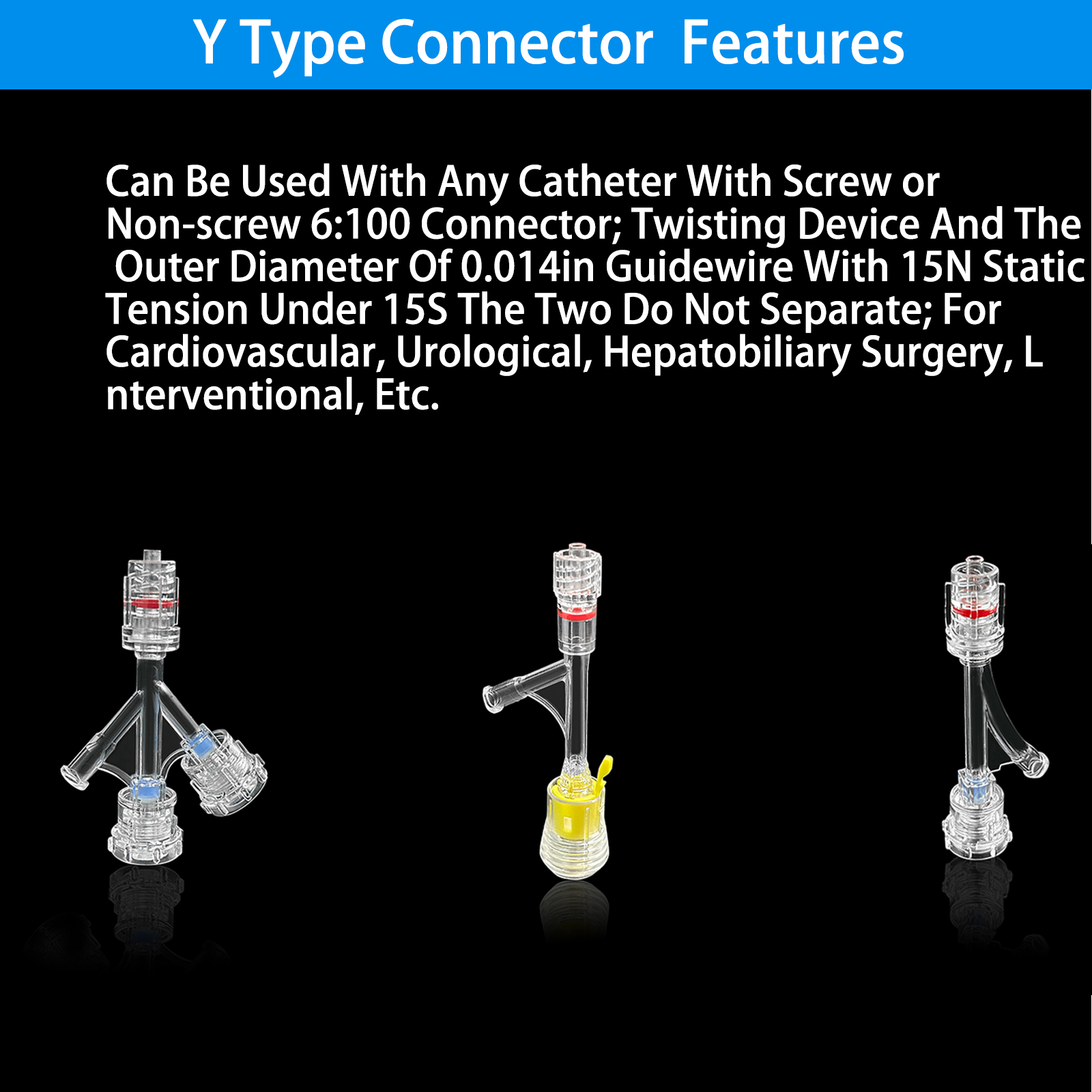 50-Piece Y-Connector Set for R - Medical Labs 리뷰 및 가격