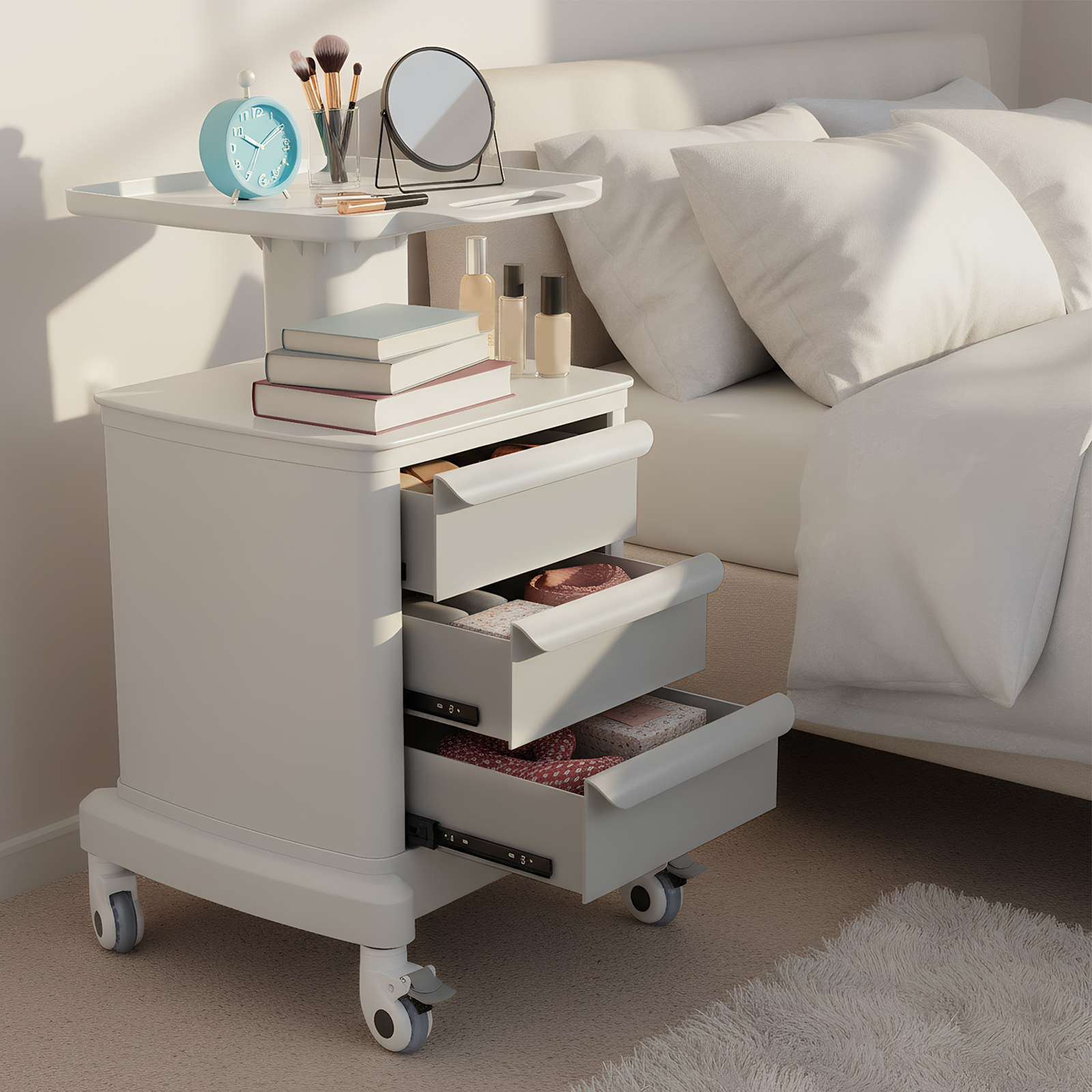 Beauty Storage Utility Cart wi - Medical Lab Professional 리뷰 및 가격