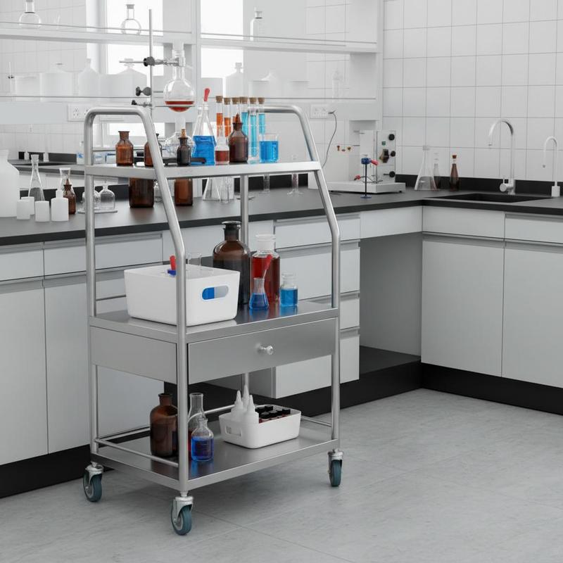 Medical Trolley 23.6x15.7x33.4 - Medical Lab Professional 리뷰 및 가격