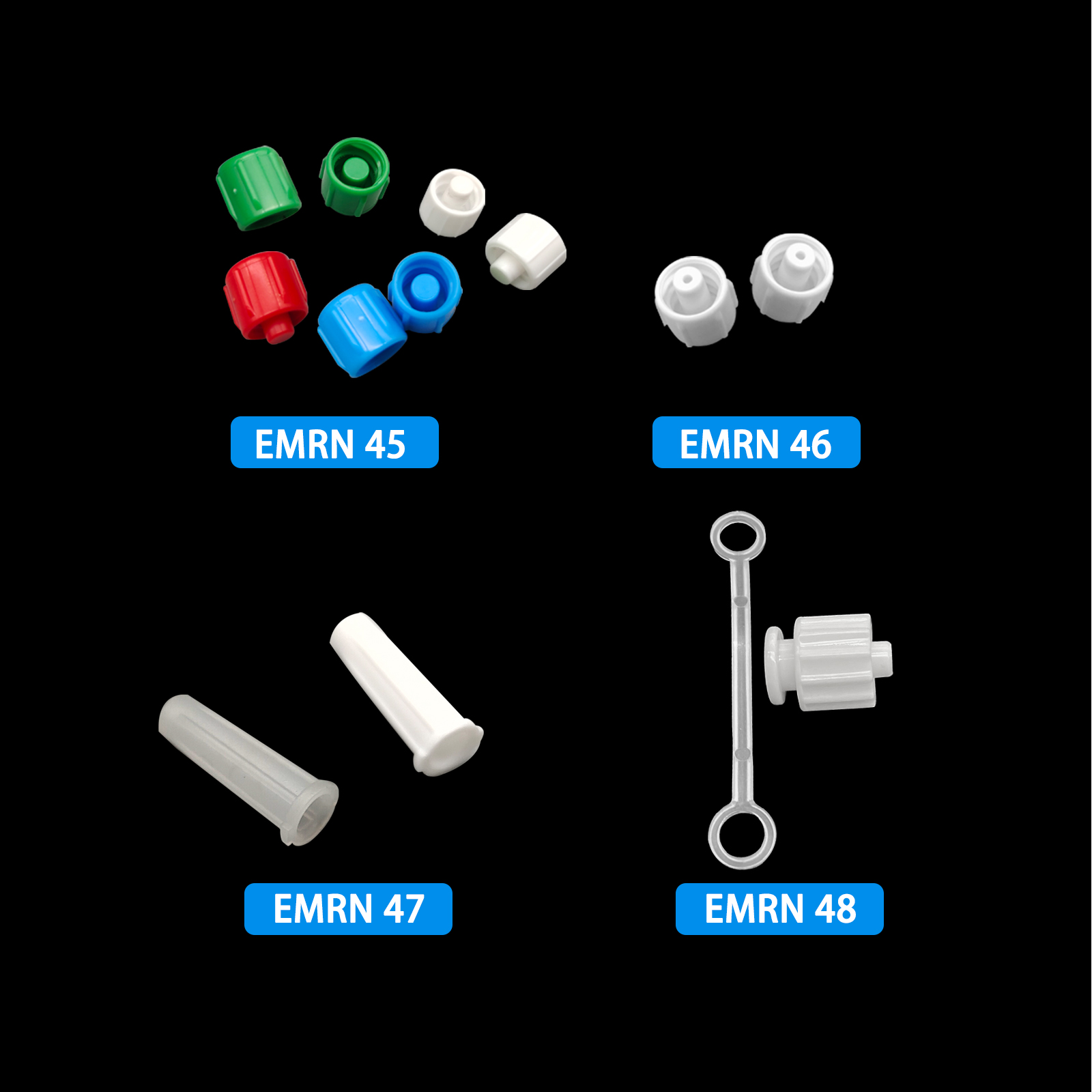 500pcs Male Luer Caps Hole for - Medical Labs 리뷰 및 가격